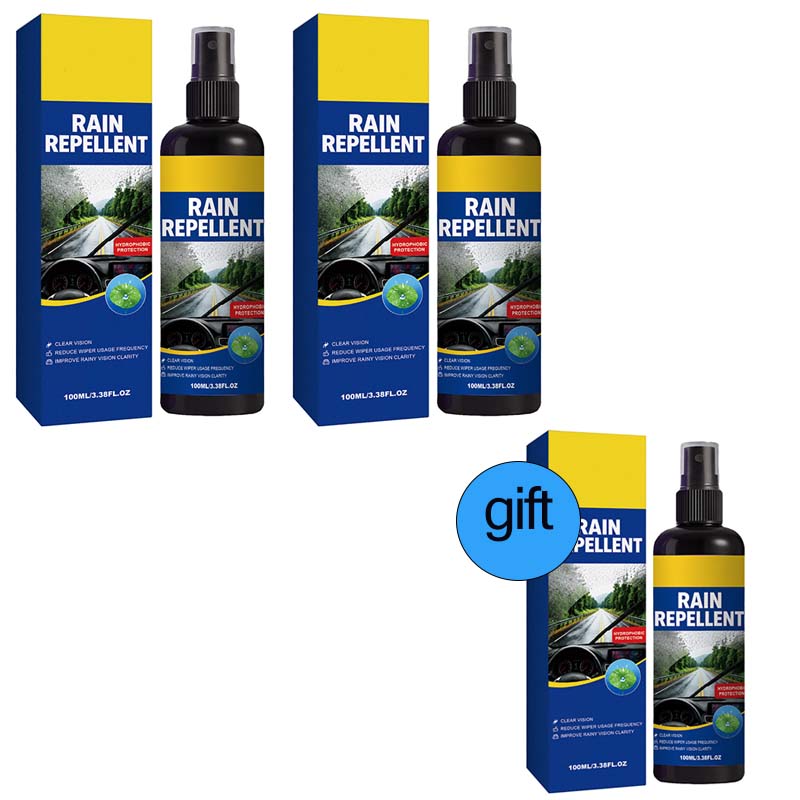 🏆 Last Day Special Price £9.99 ! 🔥Buy 2 Get 1 Free🎁Crystal Clear Windshield Rain Repellent Spray