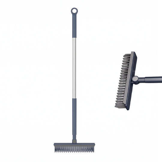 🔥UP TO 50% OFF!!🎁2-in-1 Grout & Corner Scrubber Brush with Squeegee🧹