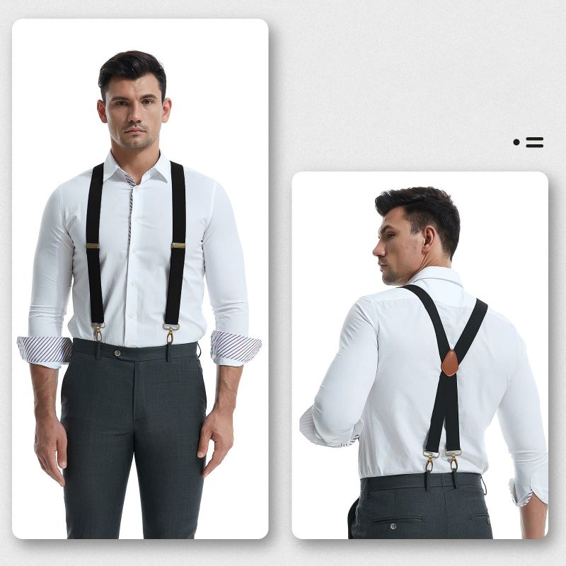 🧵👖🌀 LIMITED-TIME 30% OFF! Universal X-Shaped High-Elastic Suspenders – Stretchy & Breathable, No More Sagging Pants, Perfect for Work, Leisure, or Active Days 🏃‍♂️💨