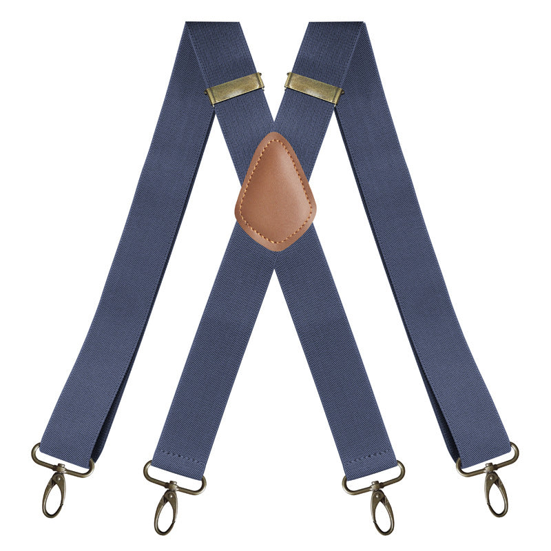 🧵👖🌀 LIMITED-TIME 30% OFF! Universal X-Shaped High-Elastic Suspenders – Stretchy & Breathable, No More Sagging Pants, Perfect for Work, Leisure, or Active Days 🏃‍♂️💨