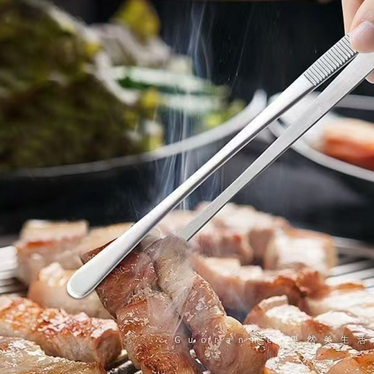 💥Beheinde ferkeap Keapje 2 krij 1 fergees🔥Multifunksjonele roestfrij stielen antislip BBQ- en baktang✨ ✨De ultime kookhelper! Perfekt foar feestdagen🎄