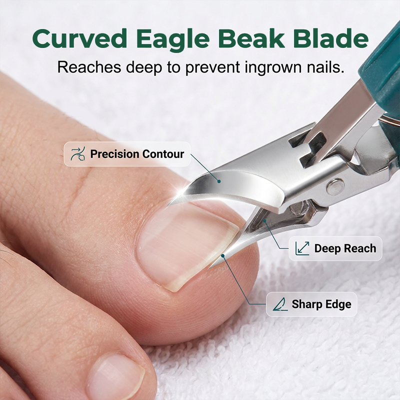 🔥Buy 1 get 3 ✨💕 3-Piece Professional Toenail Clipper Set
