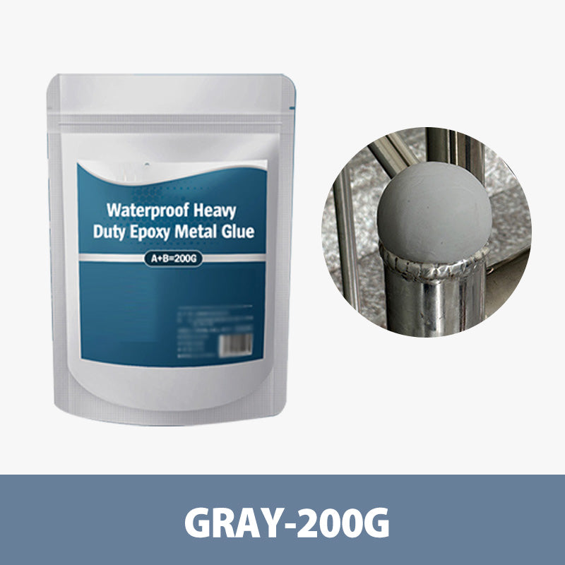 LIMITED-TIME 30% OFF! ✨Heavy Duty Waterproof Epoxy Metal Glue | Fast-Setting Adhesive for Metal, Wood, Stone & Ceramic Repair