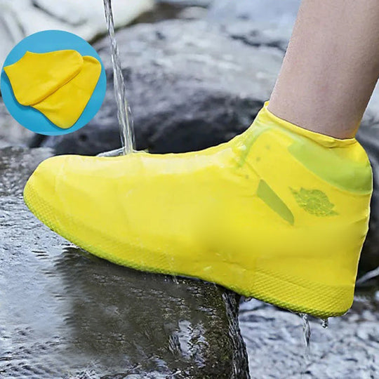 📢📢30 OFF%⏰ Waterproof Rain Shoe Cover – Non-slip sole & easy on/off – Reusable, perfect for wet weather or muddy walks – fits most shoes, keeps feet dry 🌧️