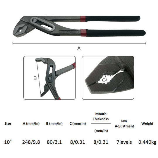 🔥Water Pump Pliers Groove Joint Pliers
