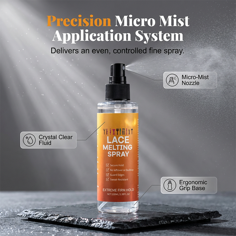 💞50K+ SOLD!🧴🌿 50% OFF!🥳2026 HOT SALE🥳 Lace Wig Melting Spray – Moisturising formula, stops itching. Strong hold, easy wash out. Perfect melt every time! 💇‍♀️✨