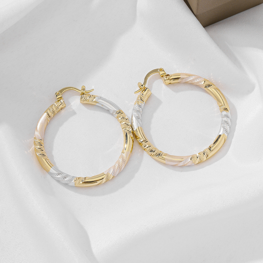 ⏳Time-Limited Special⏰Women's Elegant Twisted Hoop Earrings