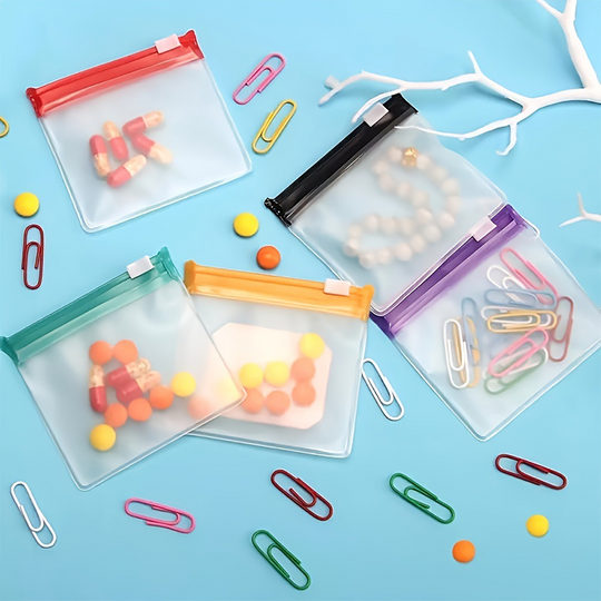 💊LAST DAY SALE: ONLY ￡8.99!!🎁✨Portable Transparent EVA Pill Pouches
