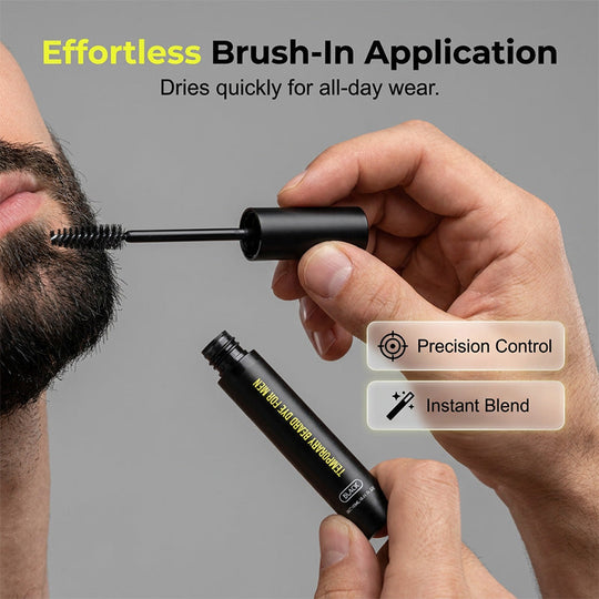 📢📢: LAST DAY - BUY 2 GET 1 FREE🖍️Instant Gray Beard Dye – Fuller & Bolder Look, Portable Touch-Up Wand