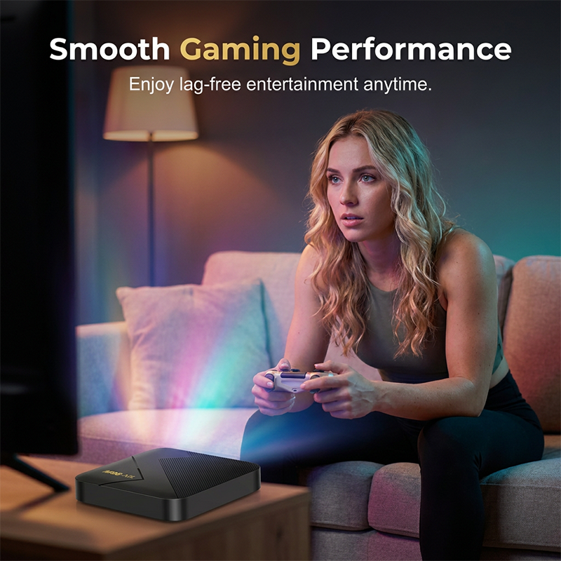 🍿 Smart Android TV Box with Bluetooth — Stream | Prime | BBC iPlayer in 4K