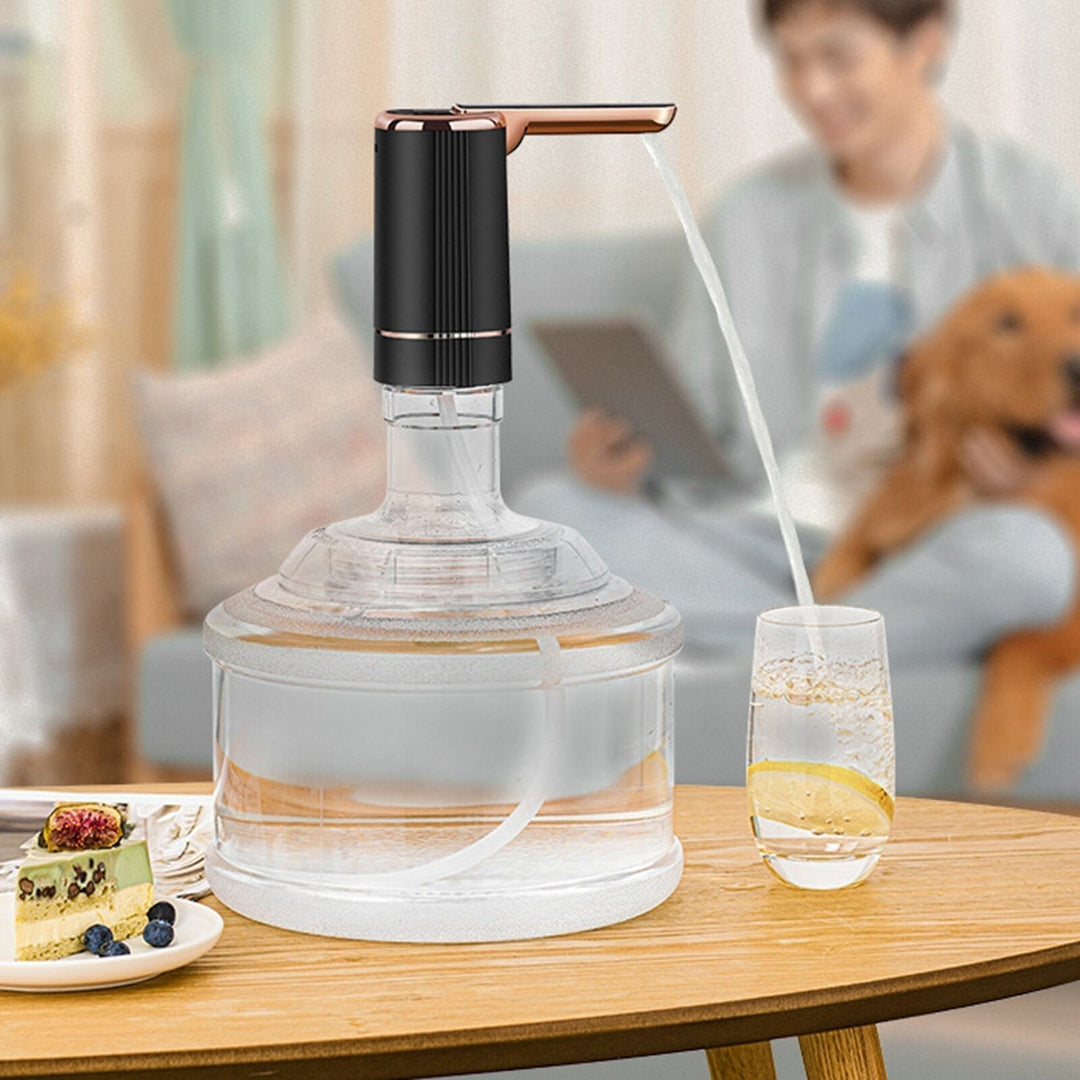 🎁2026 New Arrivals 50% OFF💥Automatic Water Dispenser Pump | Rechargeable USB-C Bottle Pump with Foldable Spout & One-Touch Control | Universal Fit for Home & Office