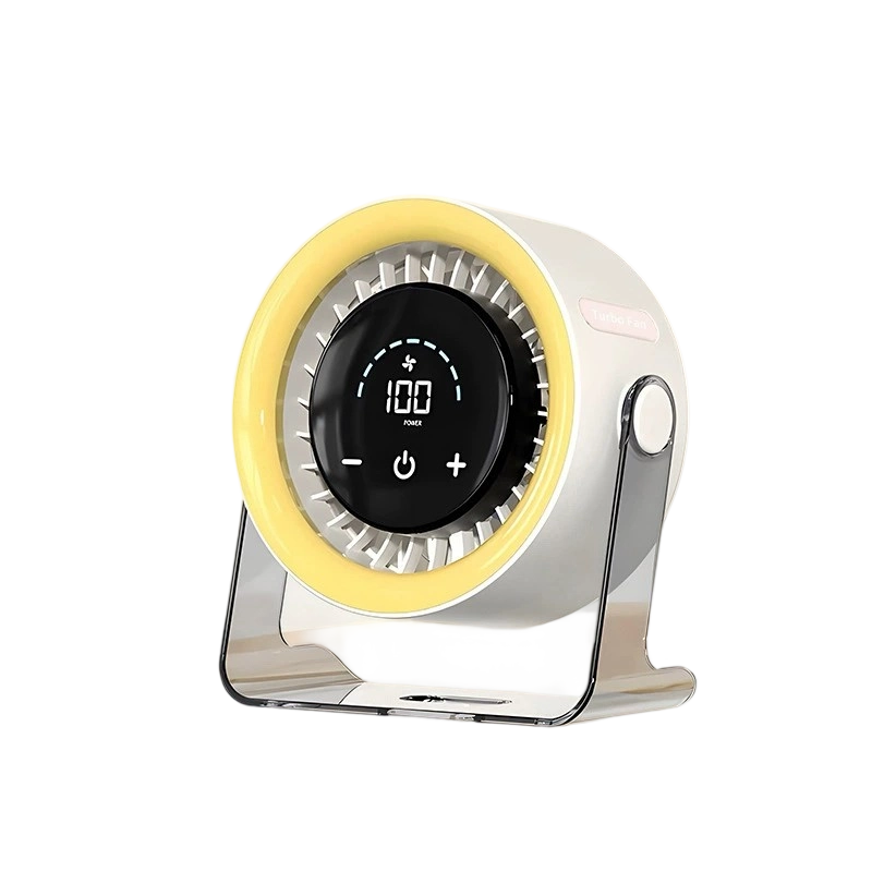 📢📢49% OFF !!🌬️ Mini Desk Fan with 100-Speed Control & Digital Display — Precision Airflow, Long Battery Life & Silent Operation