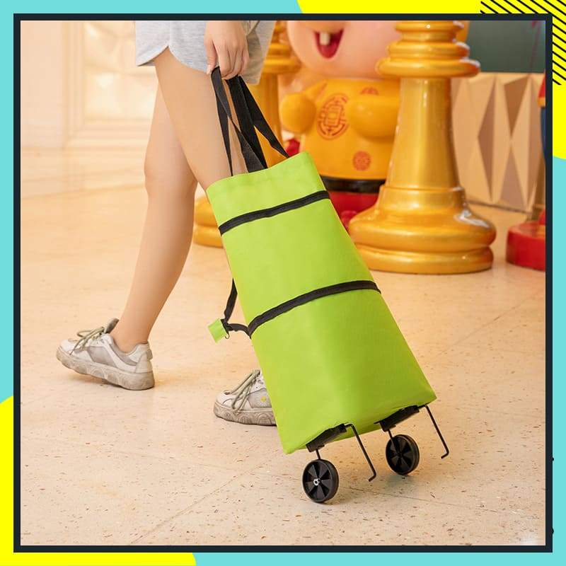 🛒 60% OFF NOW! 🧺 2-in-1 Foldable Shopping Cart – Sturdy frame, compact fold & large capacity – Perfect for grocery runs & weekend markets 📦