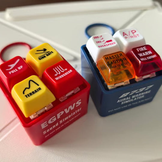 Airbus Warning Sound Simulator with Keyring