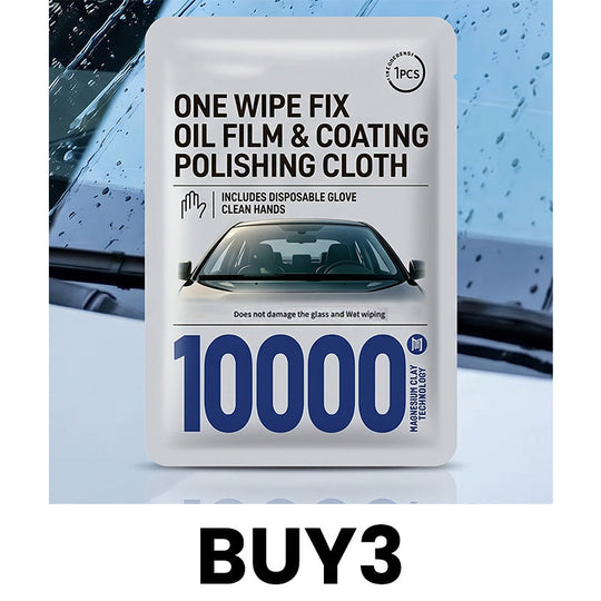 🔥HOT SALE 50%OFF🔥Car Glass Oil Film Removal Wipes