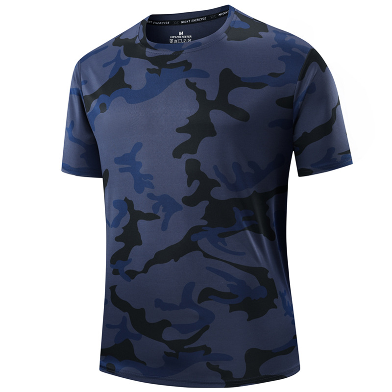 Men's Quick Dry Camouflage Sports T-Shirt