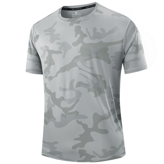 Men's Quick Dry Camouflage Sports T-Shirt