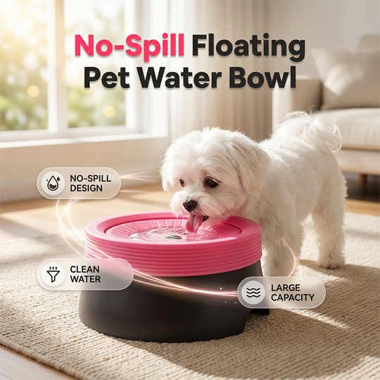 🔥Limited Time Extra Discounts+50%OFF!🔥No-Spill Floating Pet Water Bowl🔥2026 HOT SOLD! & 5,000+ sold！