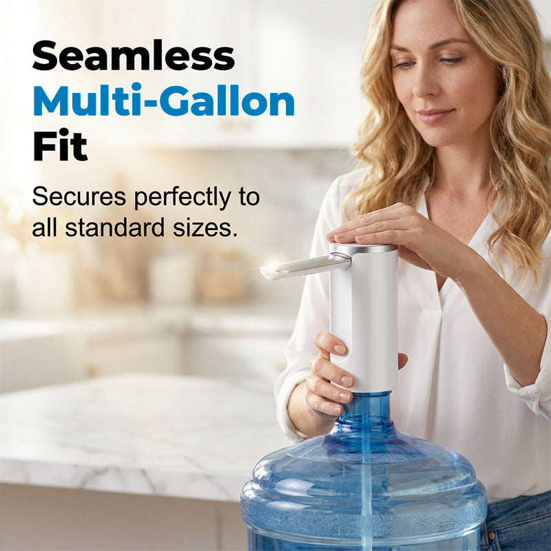 💧 300% More Convenient! 💧 Press to drink, press to stop. Perfect pour every time—no spills, no heavy lifting! 🚫