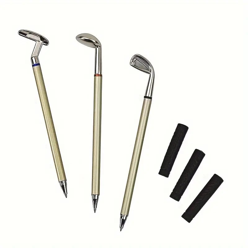 🥳2026 HOT SALE🥳💞50K+ SOLD!⛳Golf Pen Holder + 3-Pen Set🏌️‍♂️Elevate Your Office Desk – A Hole-in-One for Style & Function