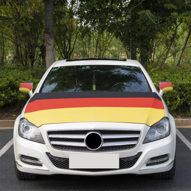 Patriotic Car Hood Flag Cover