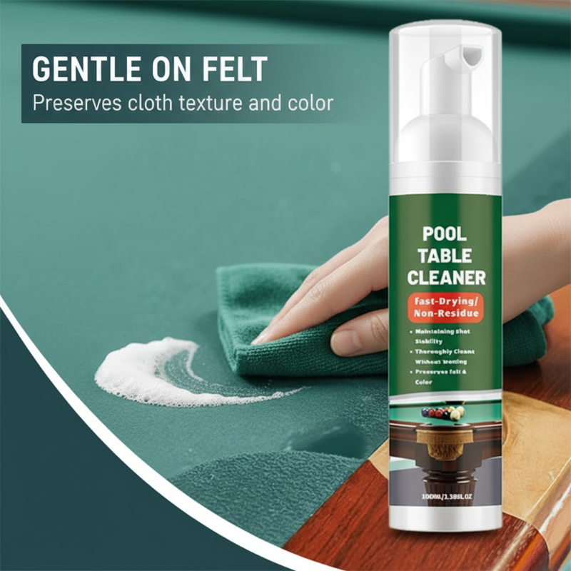 🥳2026 HOT SALE🥳💞50K+ SOLD!🎱🧽 50% OFF! Fast‑Drying Pool Table Felt Cleaner – Deep cleans chalk & oils, cloth‑safe. Quick dry, no residue. Back to the game in minutes! ✨💨