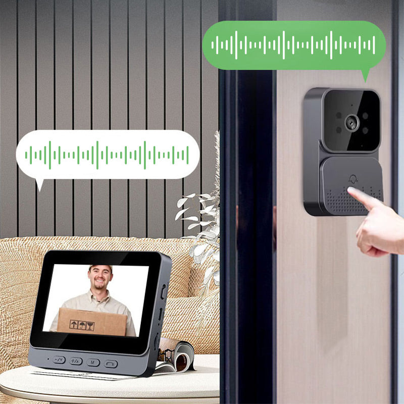 📹🔔 Wireless Video Doorbell with Monitor & Camera – 50% OFF! See & speak to visitors from anywhere – no wiring, no hassle. 🛡️🏠