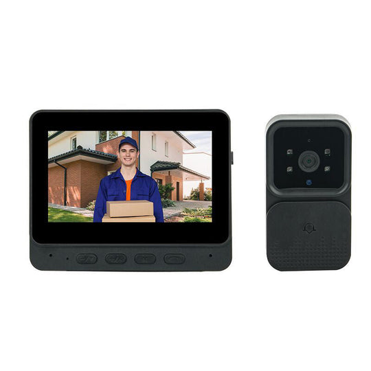 📹🔔 Wireless Video Doorbell with Monitor & Camera – 50% OFF! See & speak to visitors from anywhere – no wiring, no hassle. 🛡️🏠