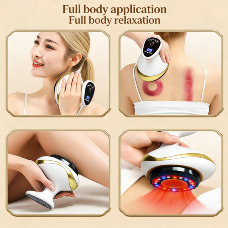 ⏳Limited-time 50% off⏰Smart Electric Cupping & Gua Sha Massager