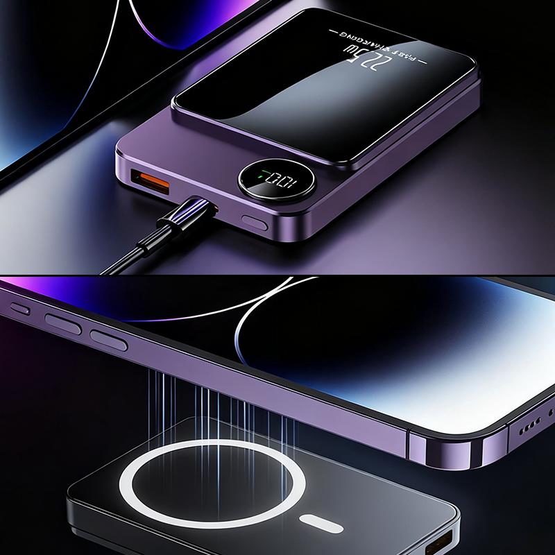 ⏳Time-Limited Special⏰22.5W Power Bank – Magnetic, Slim, Charges 3 Devices At Once– Power Up Anywhere, Anytime✨