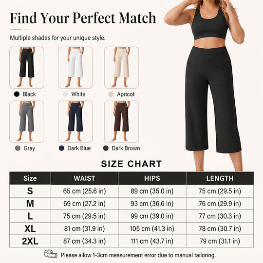 🎁2026 New Arrivals 50% OFF💥Women's High-Waisted Stretch Cropped Pants