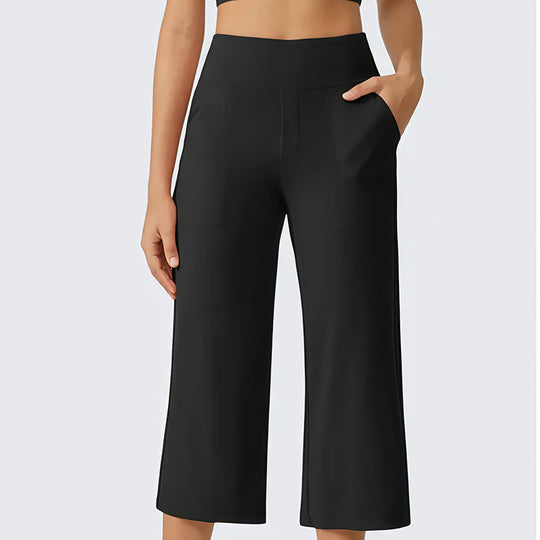 🎁2026 New Arrivals 50% OFF💥Women's High-Waisted Stretch Cropped Pants