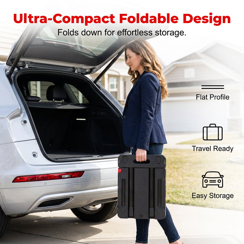 📢📢50% OFF !! ⏰Foldable Silent Hand Truck