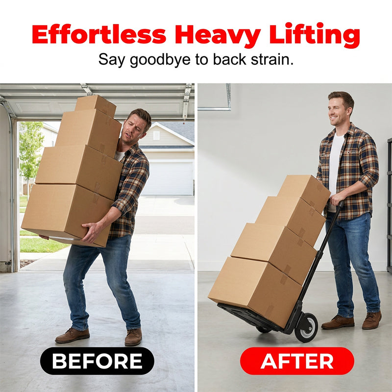 📢📢50% OFF !! ⏰Foldable Silent Hand Truck