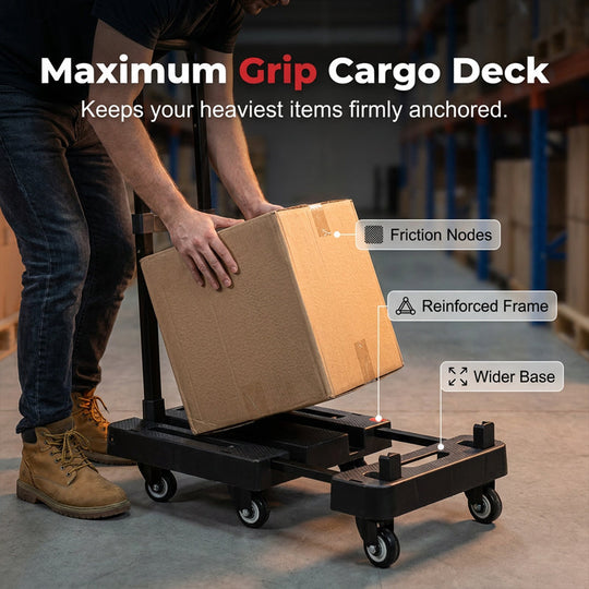 📢📢50% OFF !! ⏰Foldable Silent Hand Truck