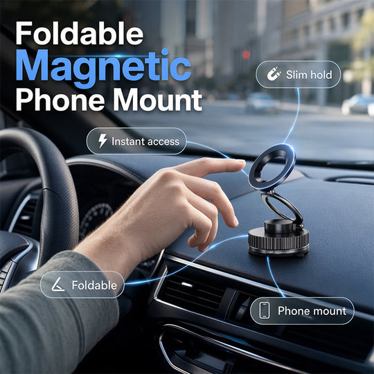 🔥Limited-time 50%OFF🔥Foldable Magnetic Phone Mount