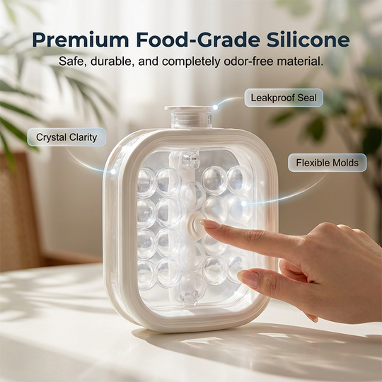 Portable Silicone Ice Ball Maker Kettle