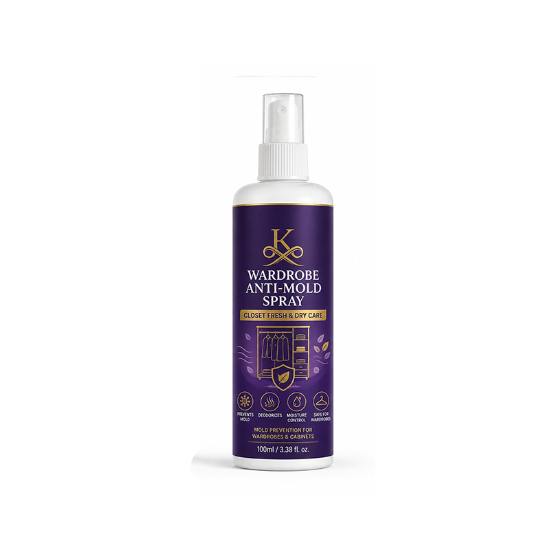 🧥🚫Wardrobe Anti-Mold Spray – Mildew Remover & Moisture Control 🦠💧