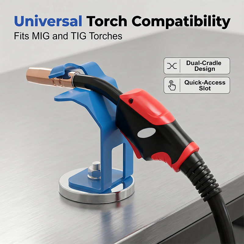 🔧 BUY 3 GET 1 FREE! ⏰ Magnetic TIG MIG Welding Torch Holder Stand – Strong base & adjustable arm – Keeps torch stable, perfect for workshop or job sites 🛠️⚡✨