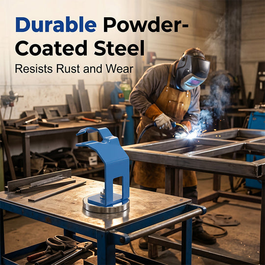 🔧 BUY 3 GET 1 FREE! ⏰ Magnetic TIG MIG Welding Torch Holder Stand – Strong base & adjustable arm – Keeps torch stable, perfect for workshop or job sites 🛠️⚡✨