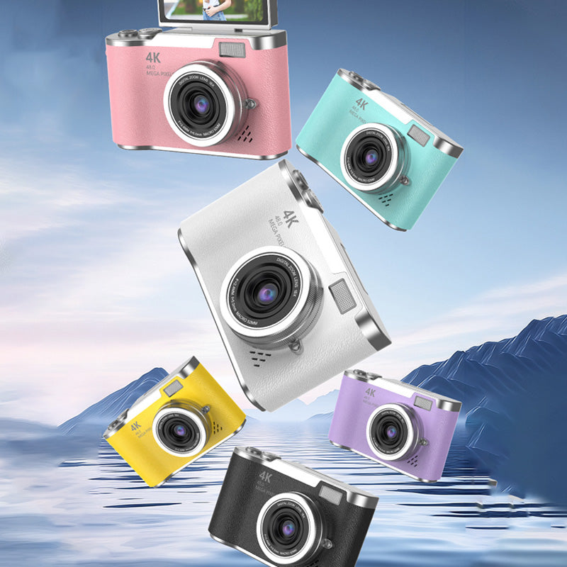 ⏳Time-Limited Special！📷4K HD Flip-Screen Digital Camera