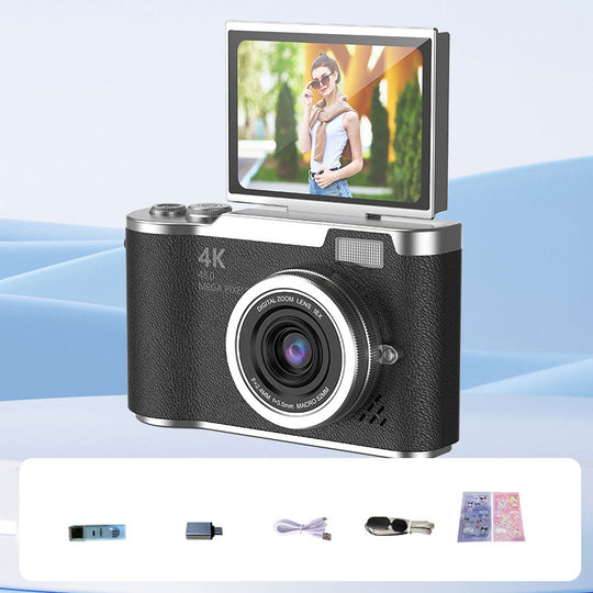 ⏳Time-Limited Special！📷4K HD Flip-Screen Digital Camera