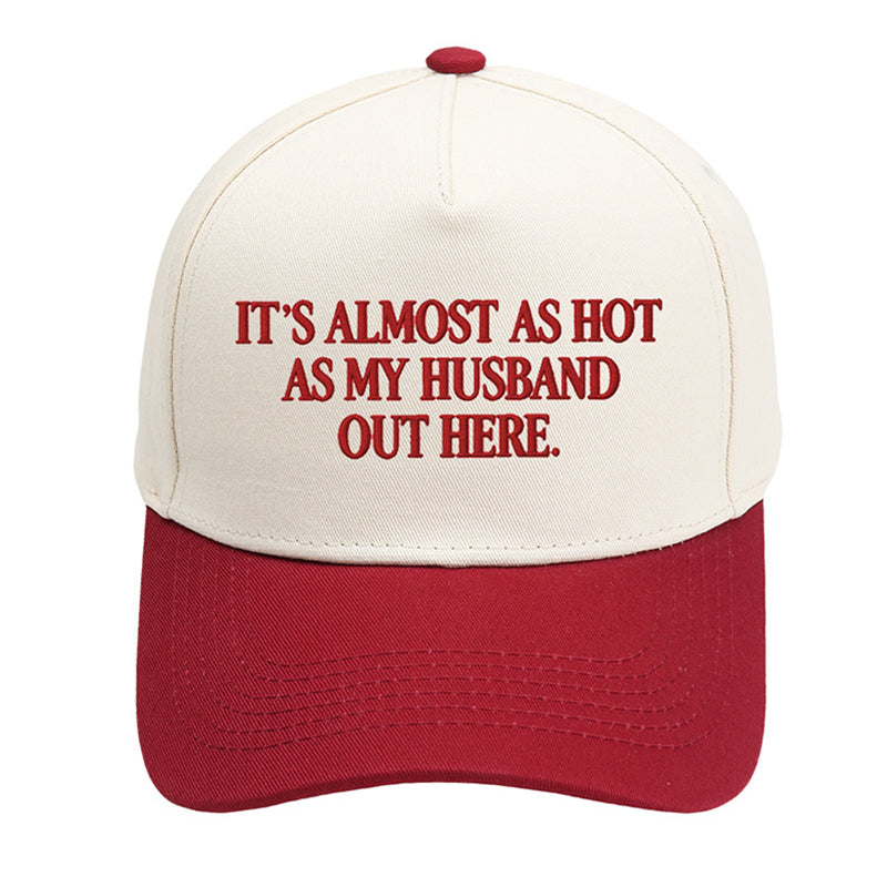 🧢 Color-block embroidered baseball cap—offers sun protection while making a bold style statement ☀️