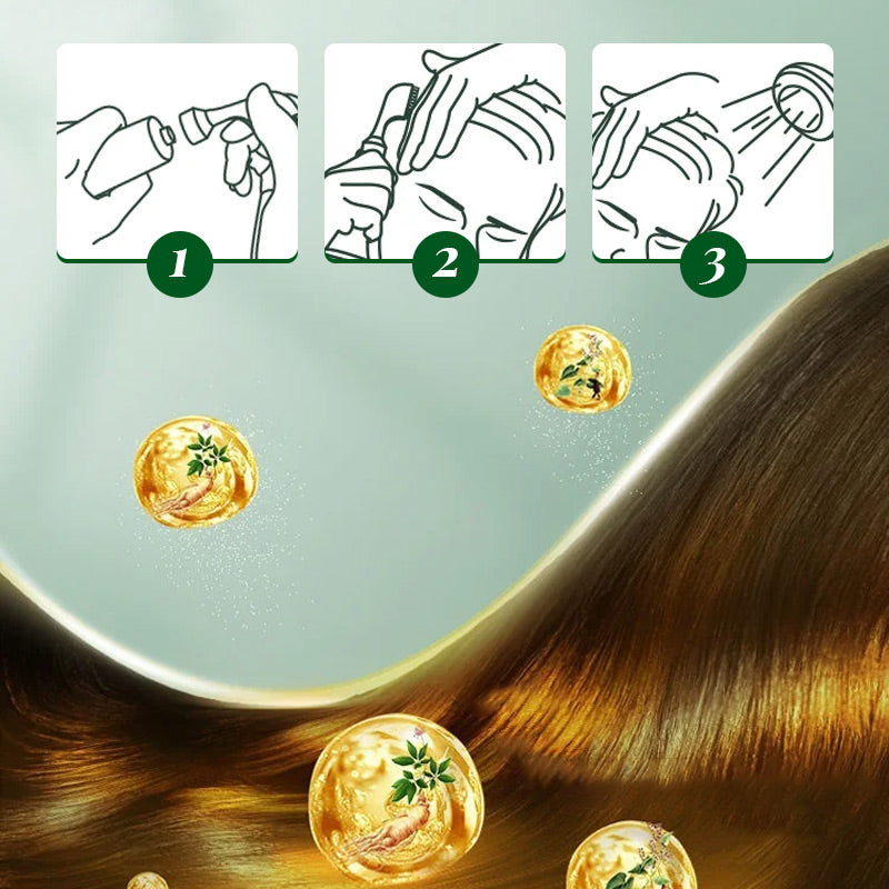✨ German Plant-Based Hair Dye for Salon-Perfect Roots – 100% Plant Power, Easy to Use & Covers Gray Hair in 5 Minutes 🌿