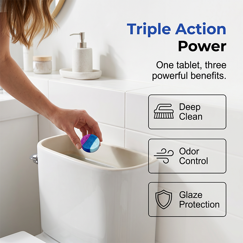⏳Limited Time Offer-Buy 2 Get 1 Free🔥Protective Glaze Toilet Bowl Cleaner🎁✨