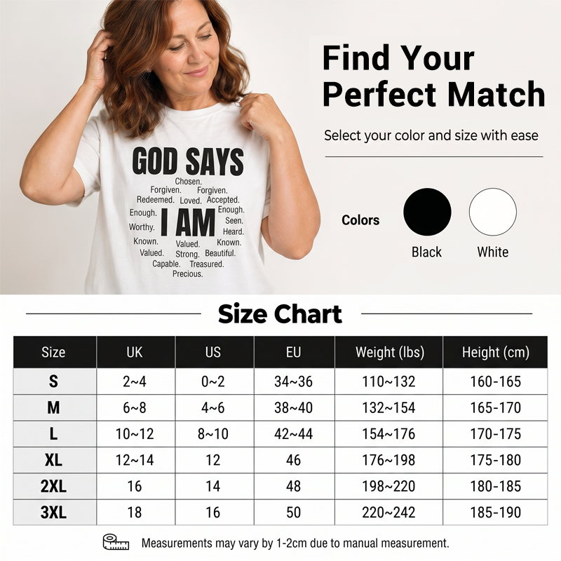 ⏳Limited-time 50% off⏰Unisex T-shirt with an inspirational graphic👚