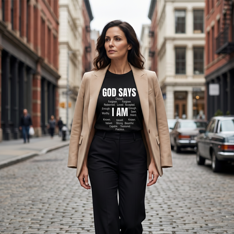 ⏳Limited-time 50% off⏰Unisex T-shirt with an inspirational graphic👚