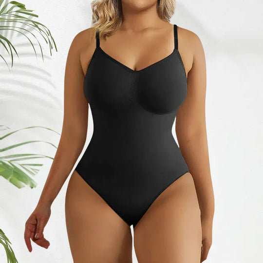 ⏳Time-Limited 50% OFF！💕 Seamless Thong Bodysuit Jumpsuit ✨ Sculpting Fit, Adjustable Comfort & Invisible Under Any Outfit