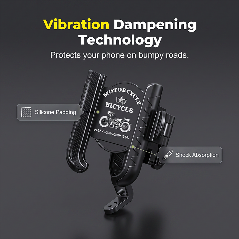 🔥🔥🔥Quick-Release Bike Phone Mount with Secure Lock🚲📱