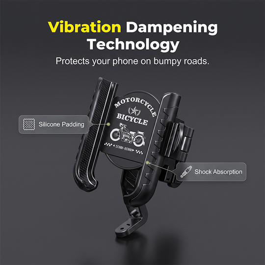 🔥🔥🔥Quick-Release Bike Phone Mount with Secure Lock🚲📱